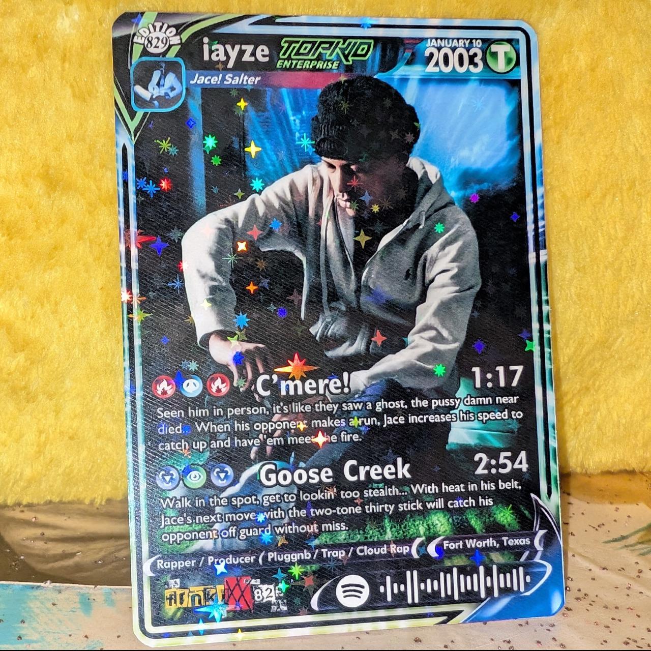 Iazye (Jace!) Holographic Trading Card frnkiXX.829 Iazye (Jace!) Holographic Trading Card frnkiXX.829