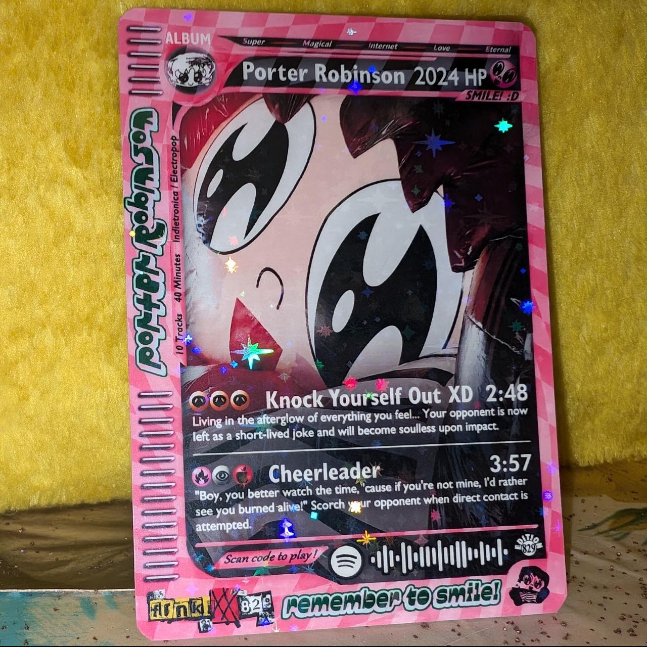 Porter Robinson Holographic Trading Card