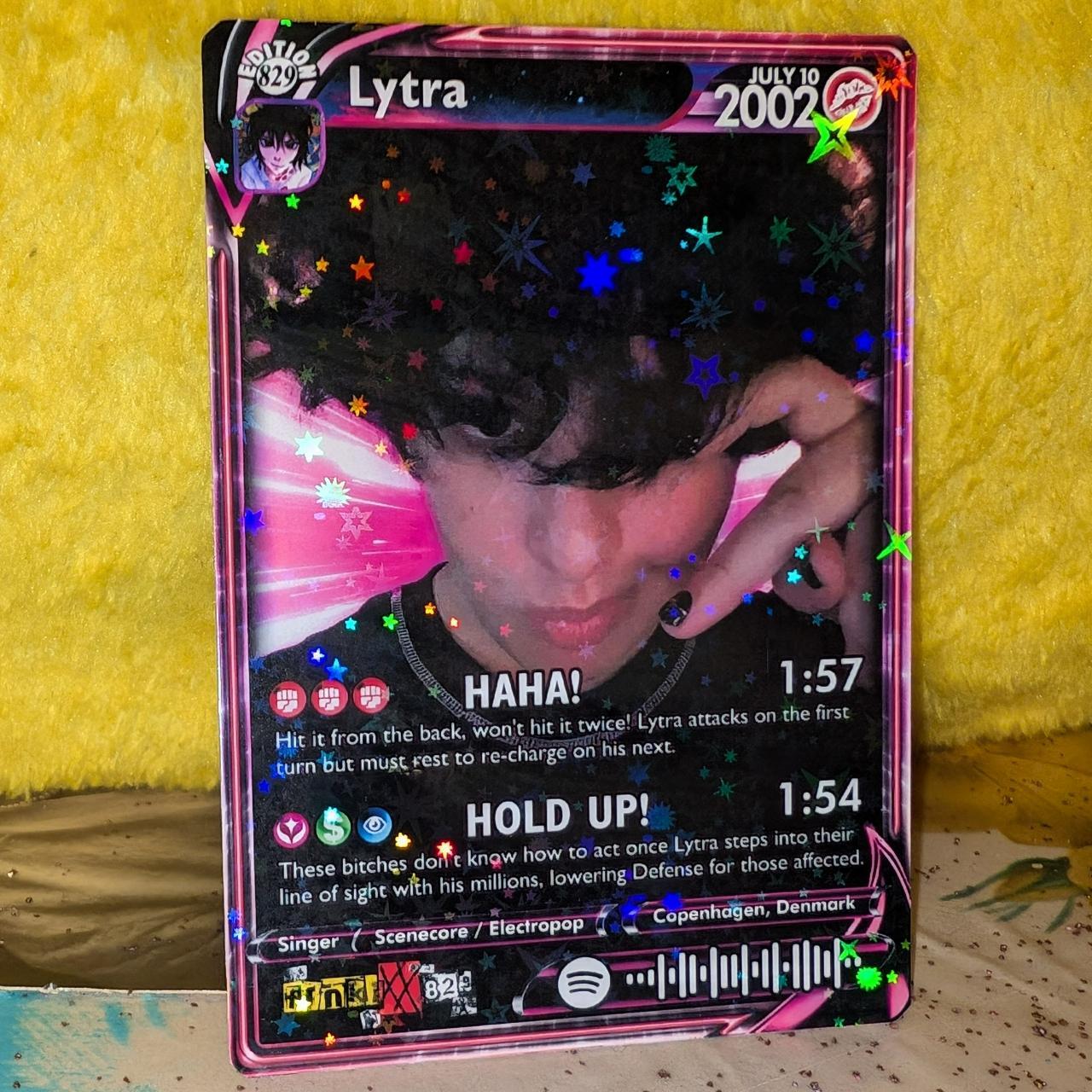 Lytra Holographic Trading Card