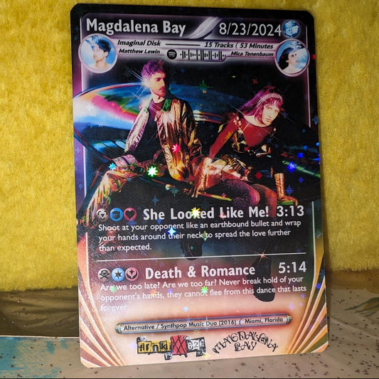 Magdalena Bay Holographic Trading Card