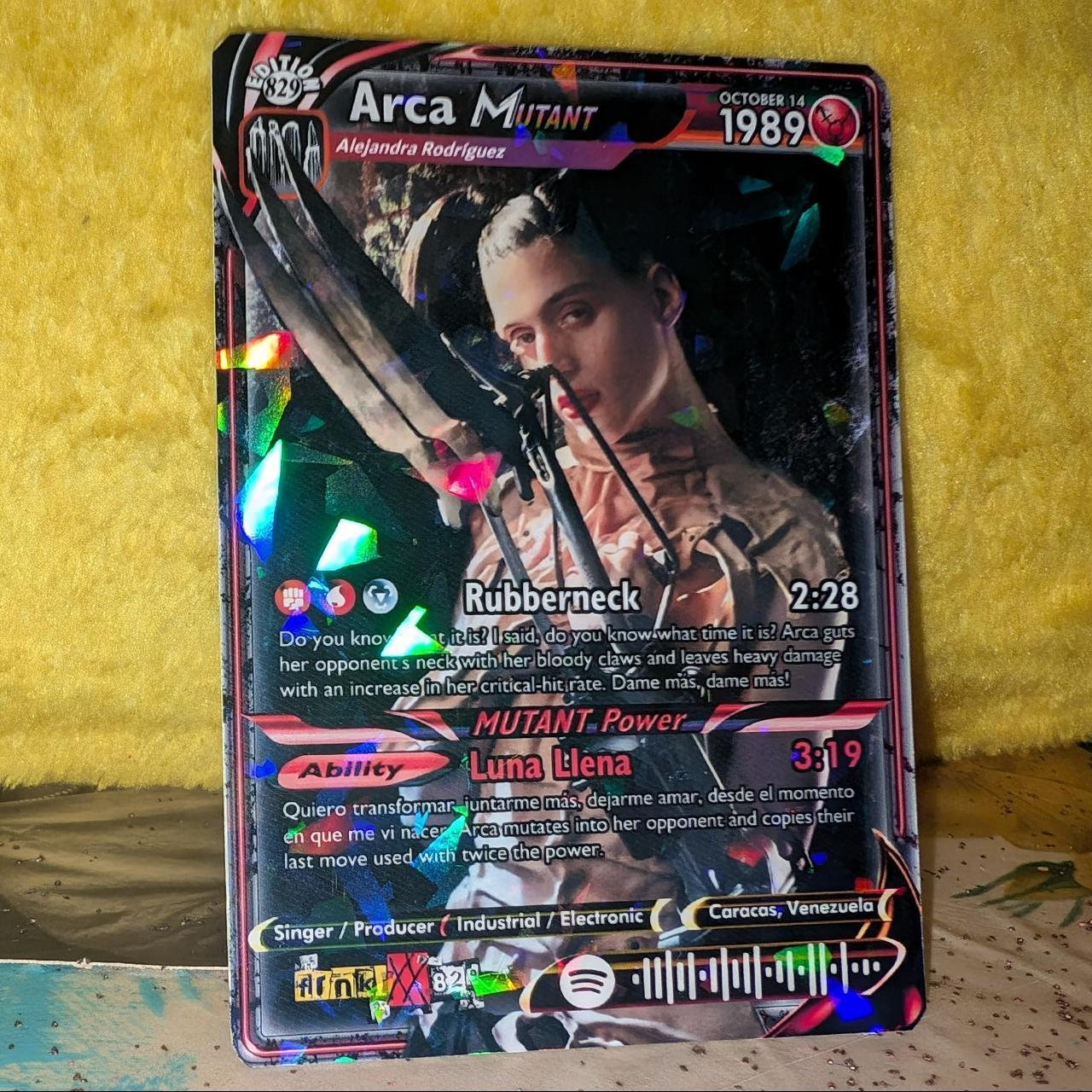 Arca Holographic Trading Card