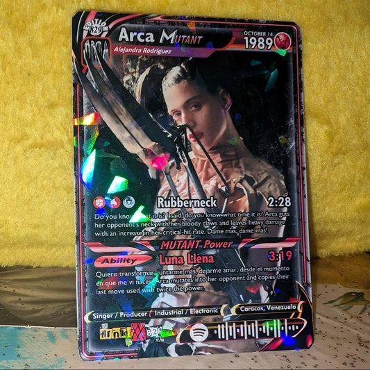 Arca Holographic Trading Card