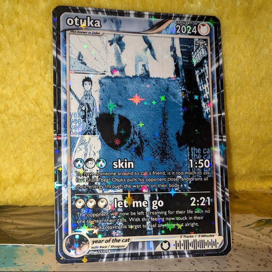 otuka Holographic Trading Card