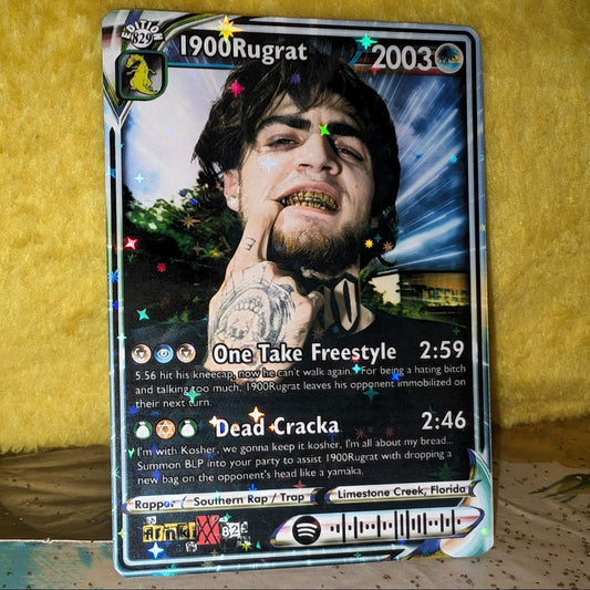 1900Rugrat Holographic Trading Card