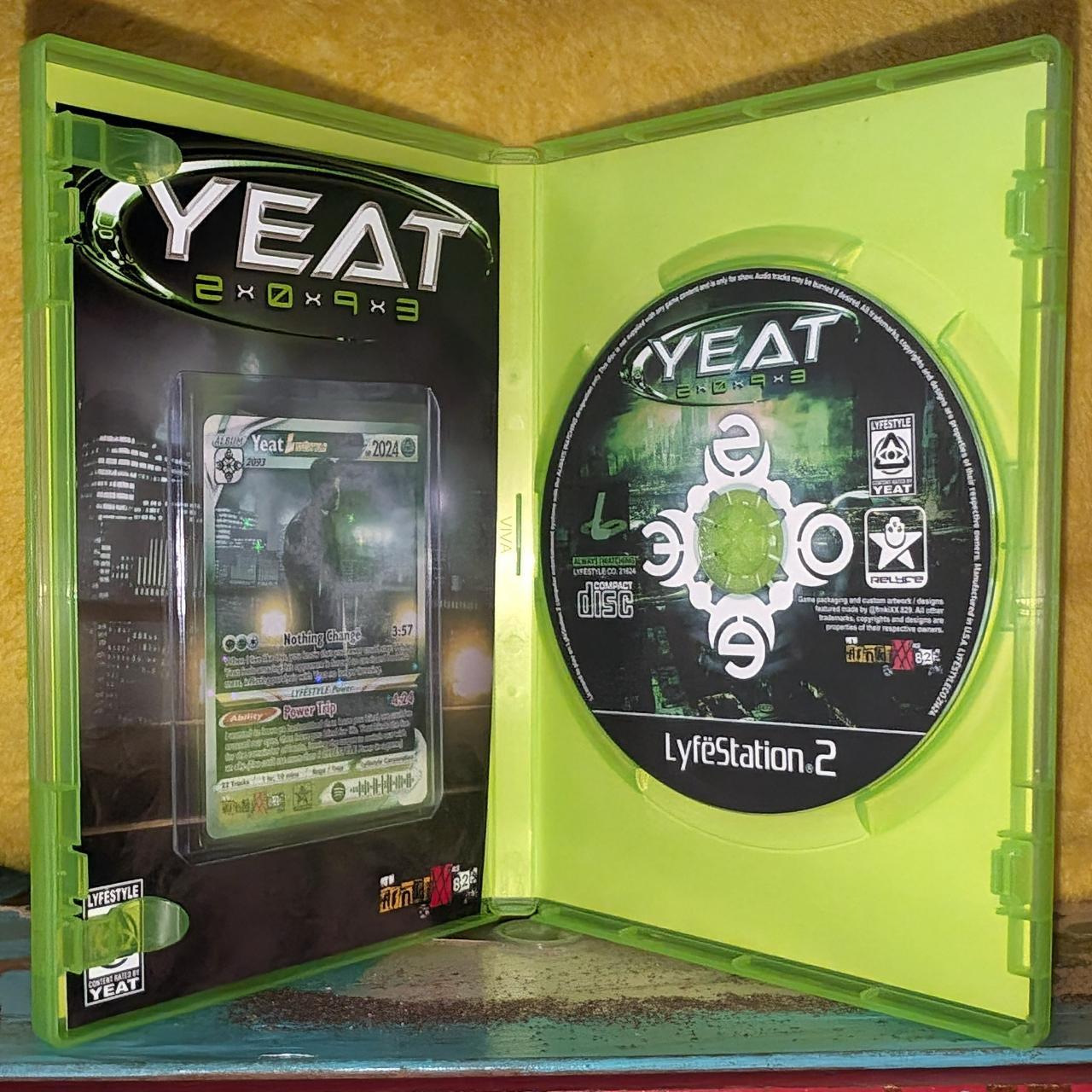 Yeat - 2093' Game Case