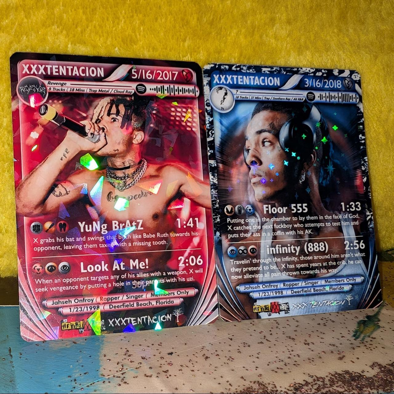 XXXTENTACION Holographic Trading Card Set