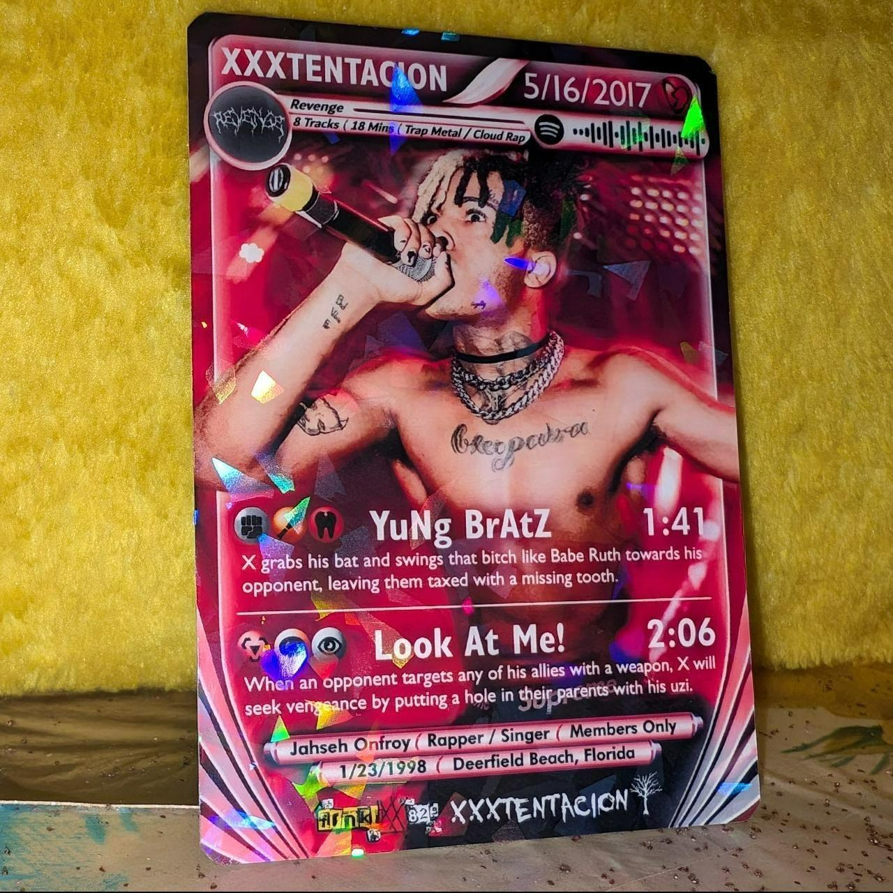 XXXTENTACION Holographic Trading Card Set