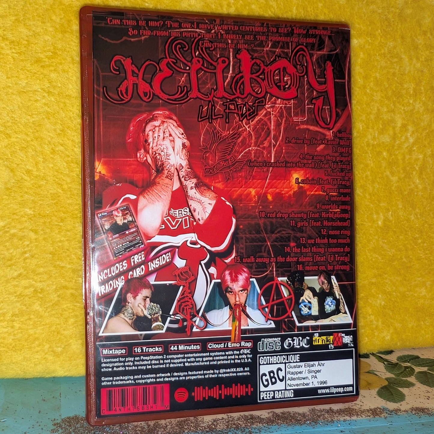 Lil Peep - 'HELLBOY' Game Case