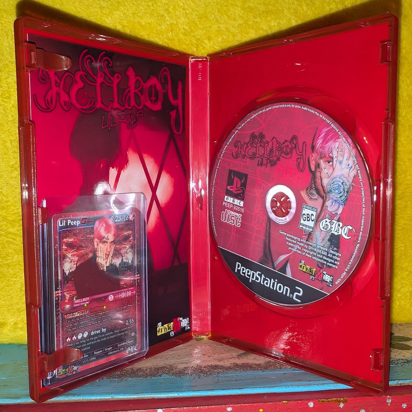 Lil Peep - 'HELLBOY' Game Case