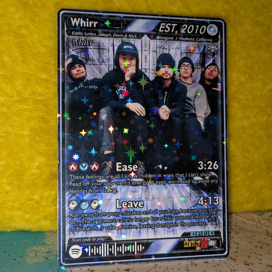 Whirr Holographic Trading Card