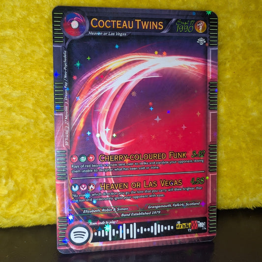 Cocteau Twins Holographic Trading Card