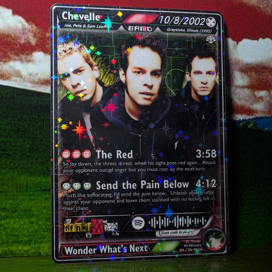 Chevelle Holographic Trading Card
