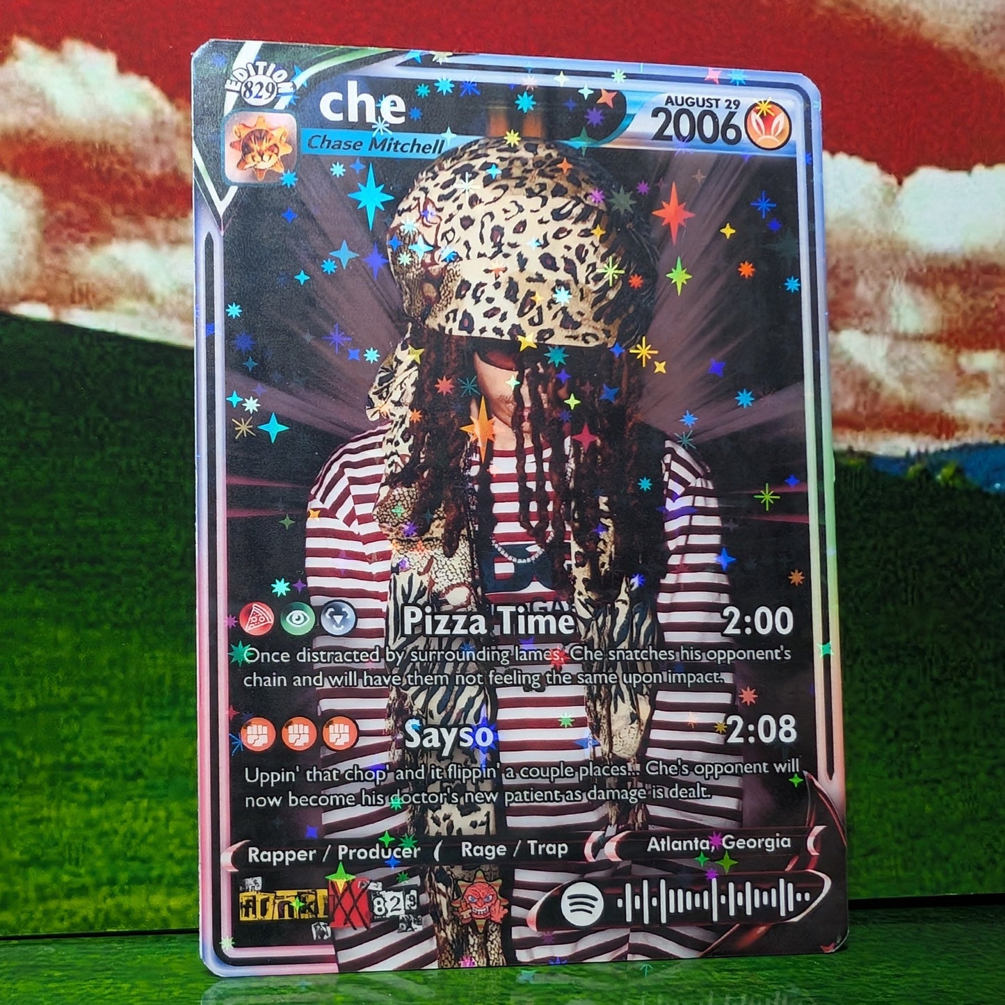 Che Holographic Trading Card Set