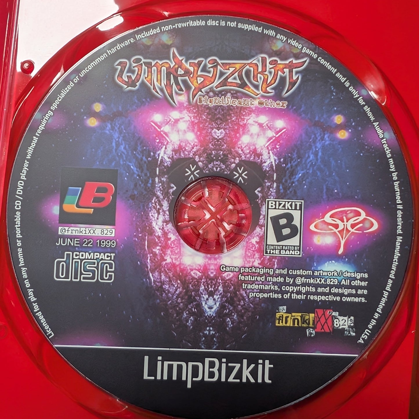 Limp Bizkit Game Case