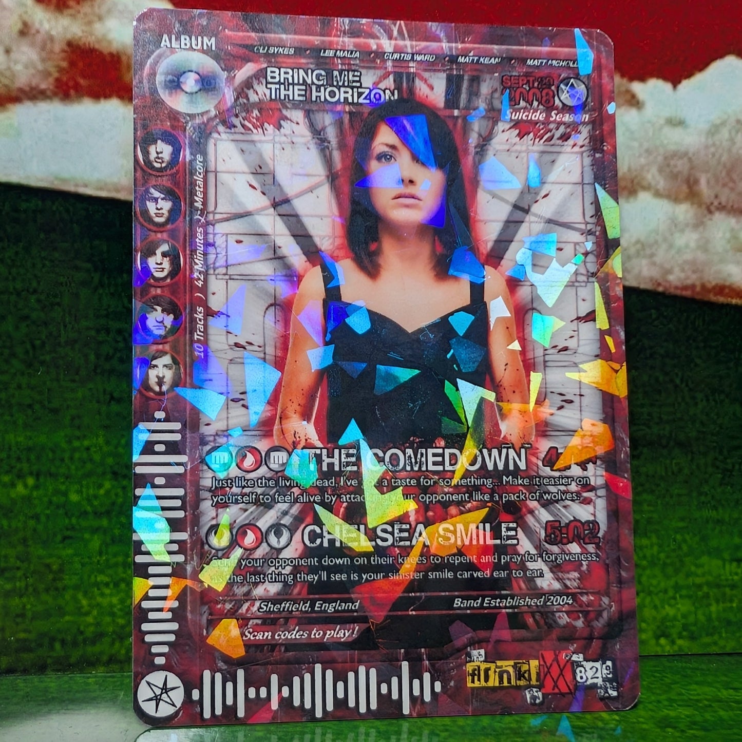 Bring Me The Horizon Holographic Trading Card Set
