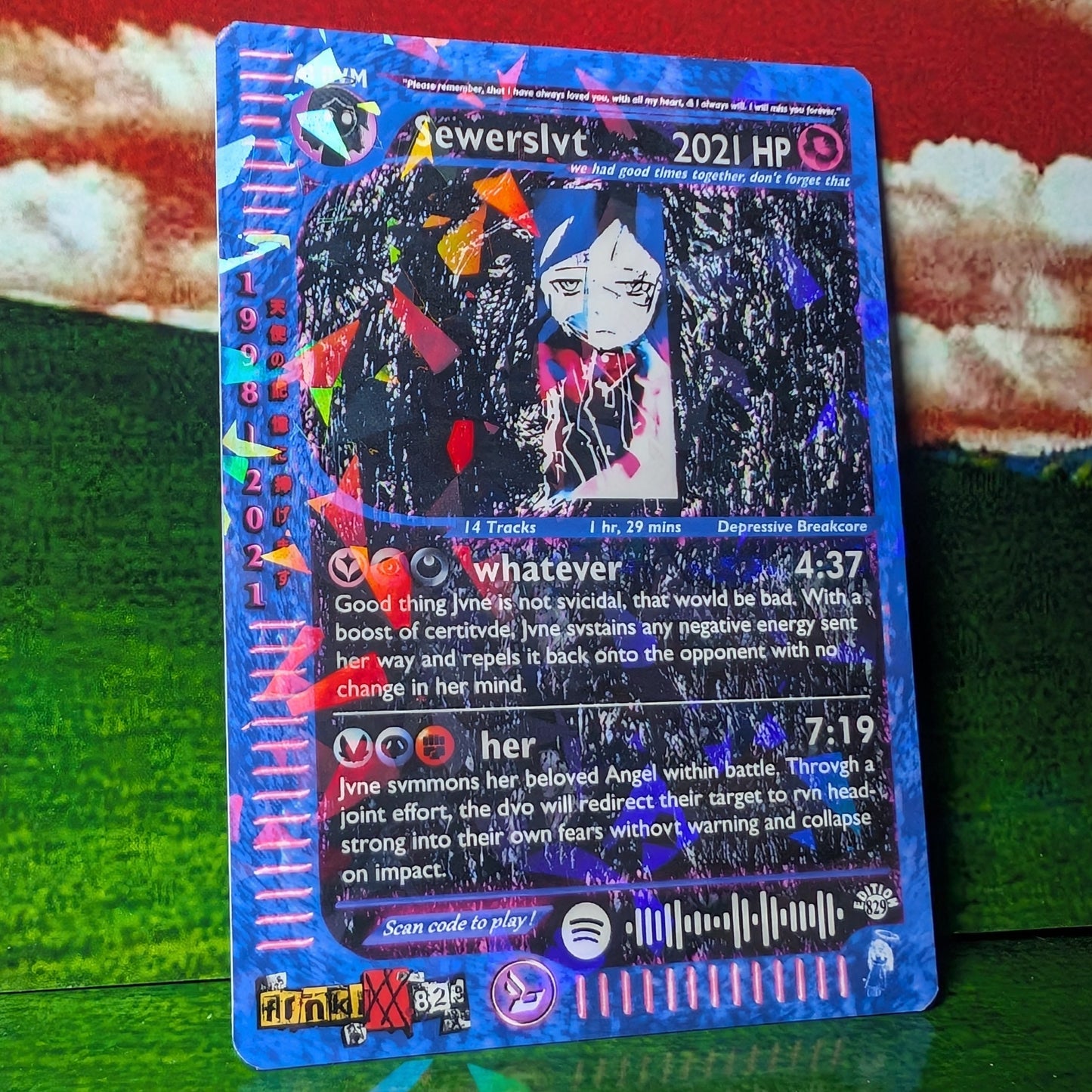 Sewerslvt/Cynthoni Holographic Trading Card Set