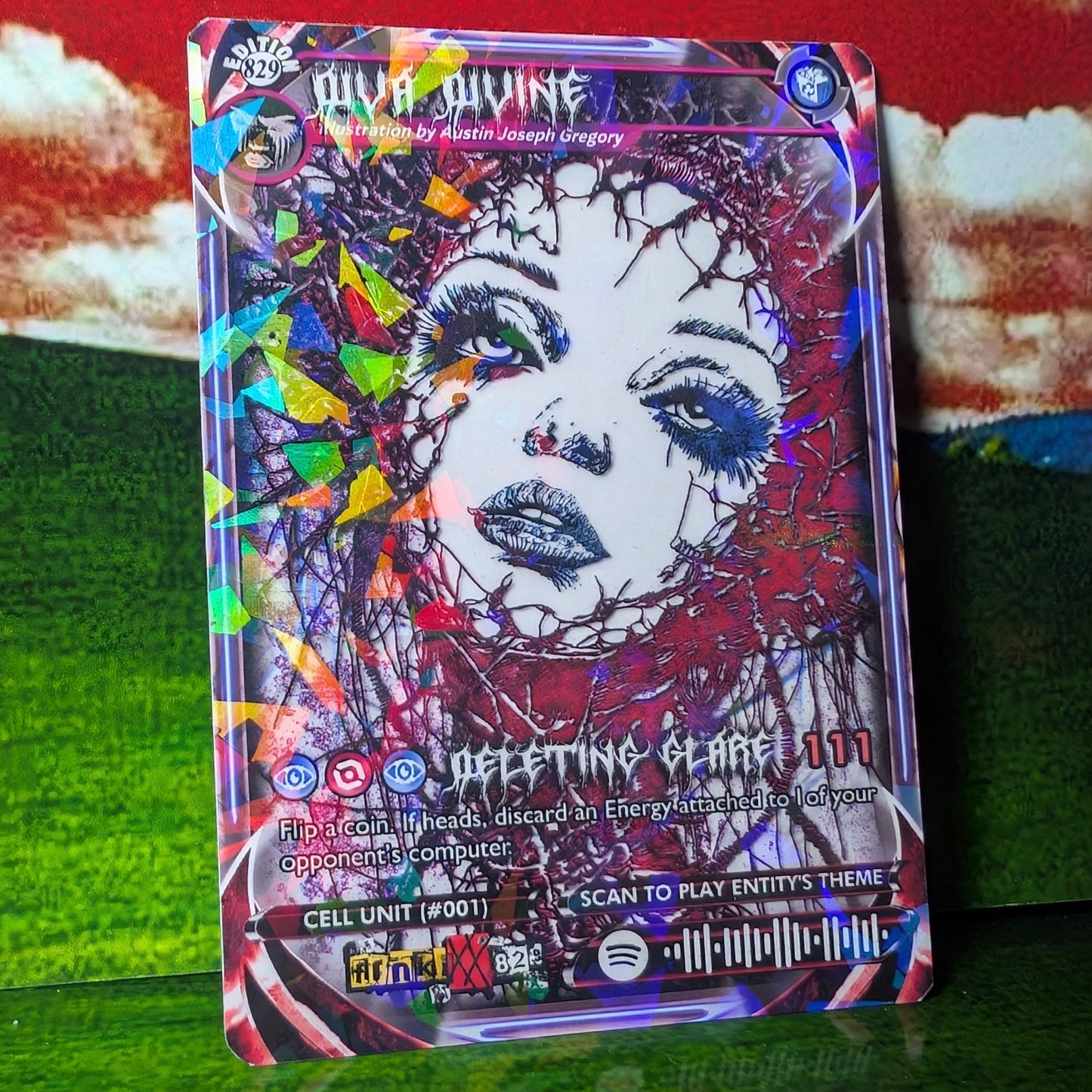 Unit Cell (Austin Joseph Gregory + frnkiXX.829) Collab Trading Card Set