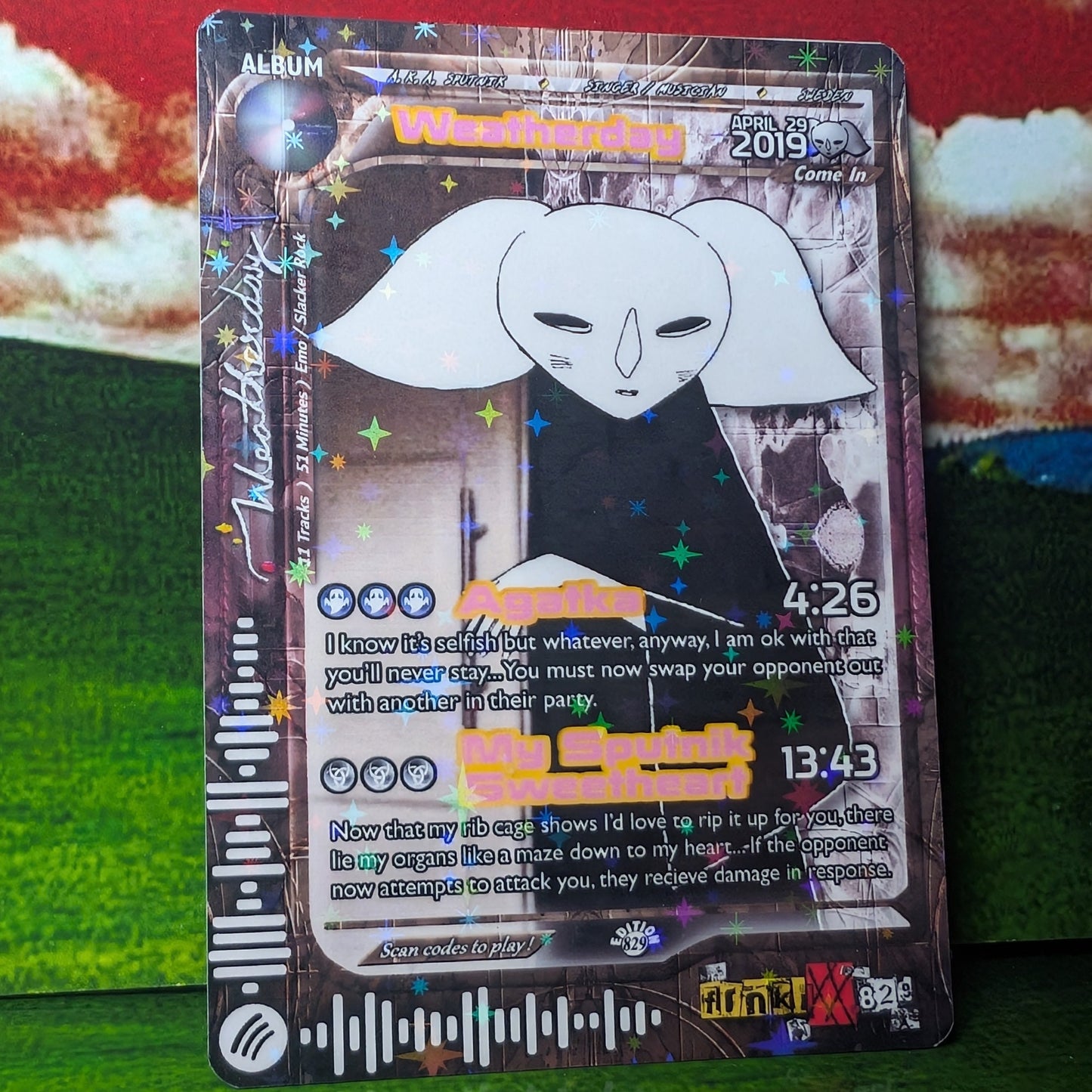 Weatherday Holographic Trading Card Set