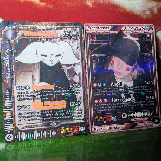 Weatherday Holographic Trading Card Set