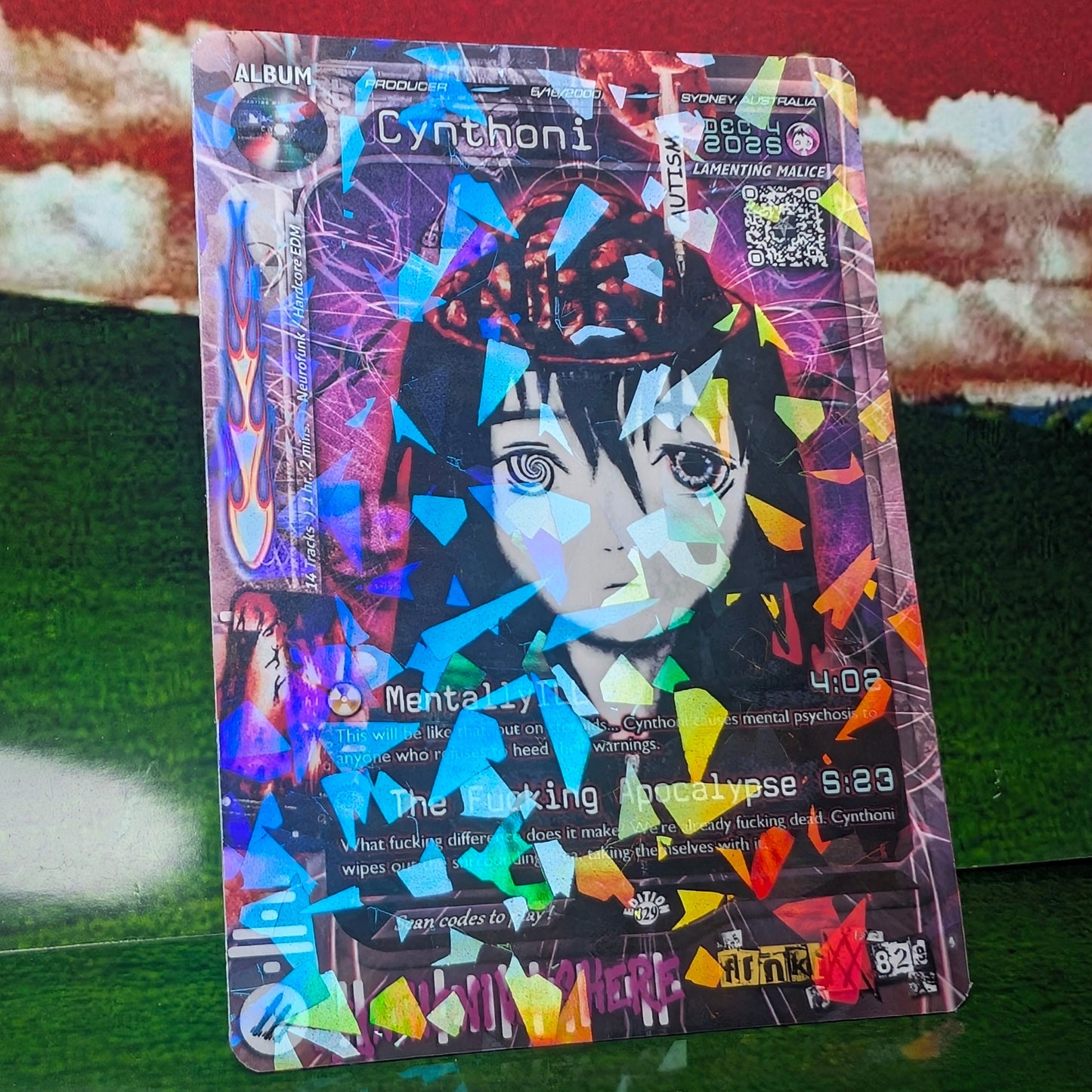 Sewerslvt/Cynthoni Holographic Trading Card Set