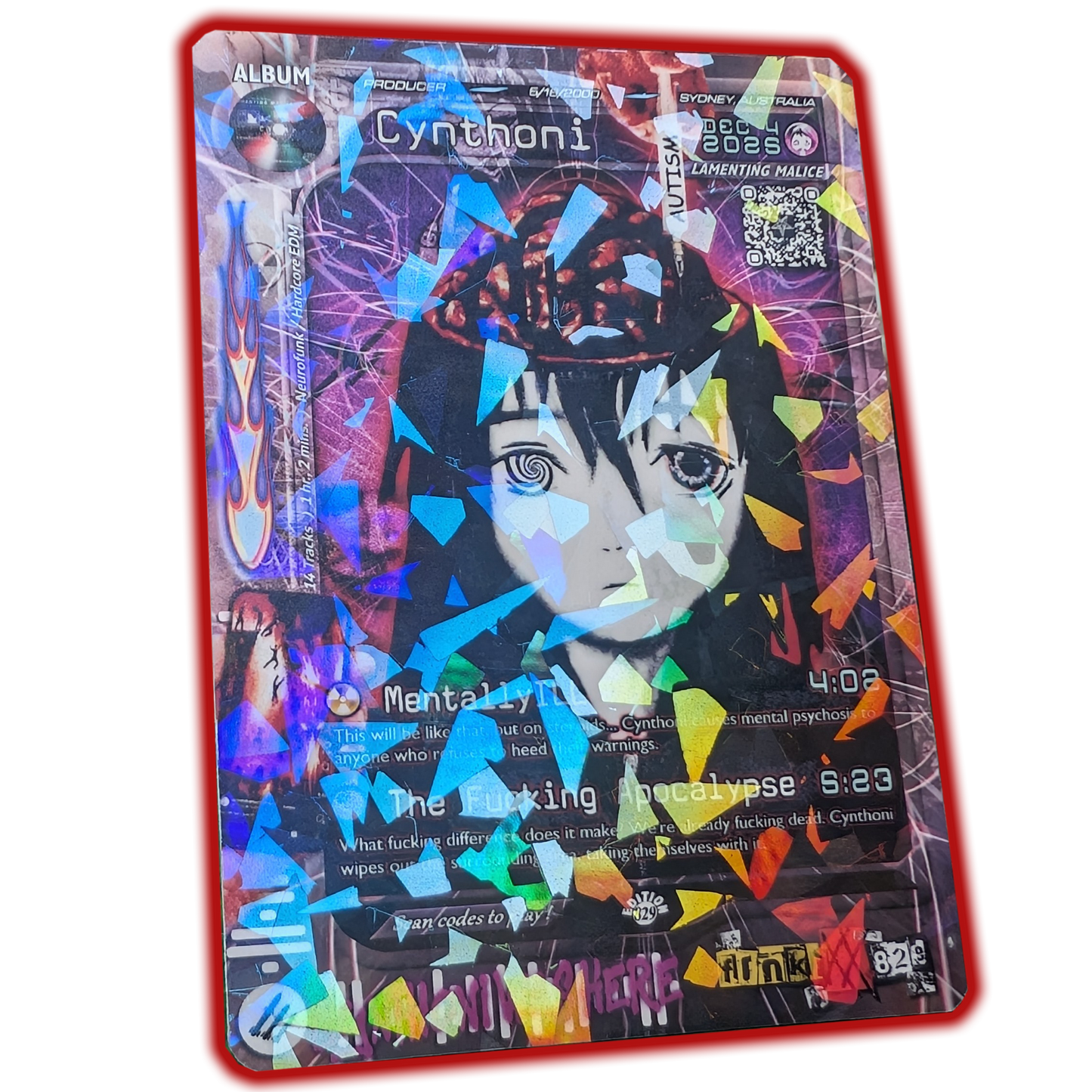 Sewerslvt/Cynthoni Holographic Trading Card Set
