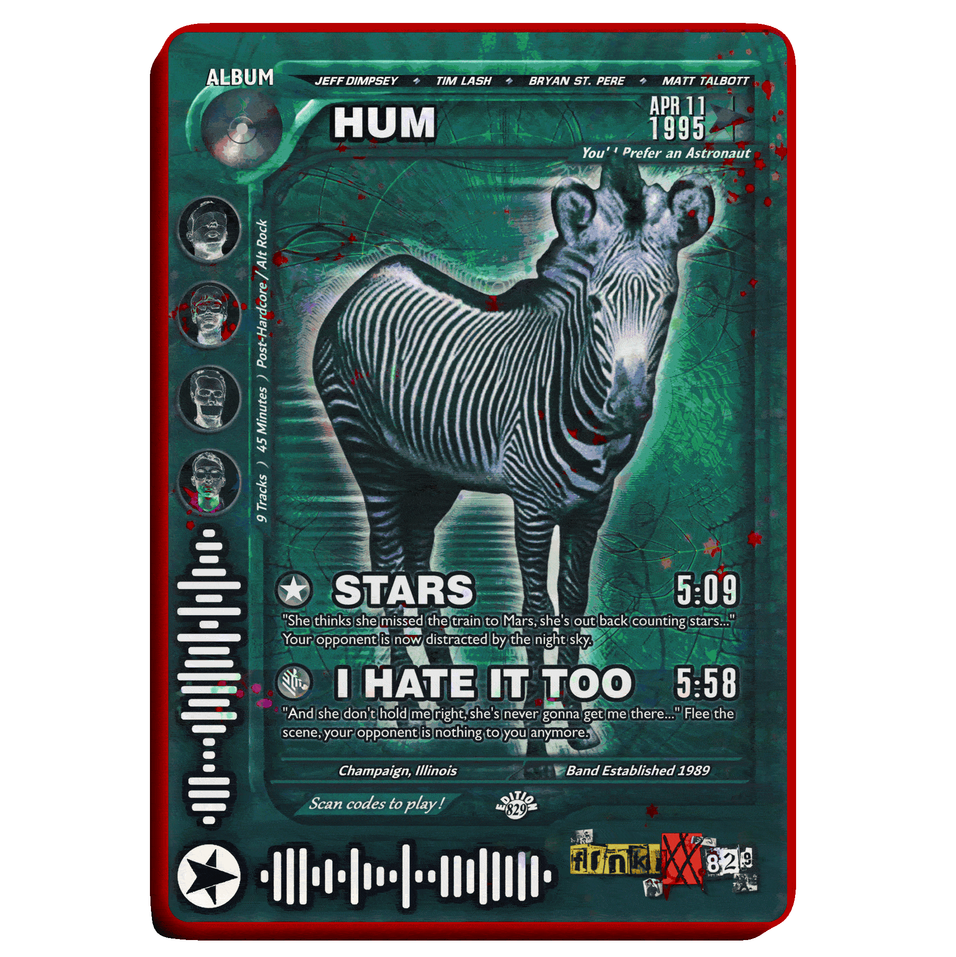 HUM Holographic Trading Card Set – frnkiXX.829