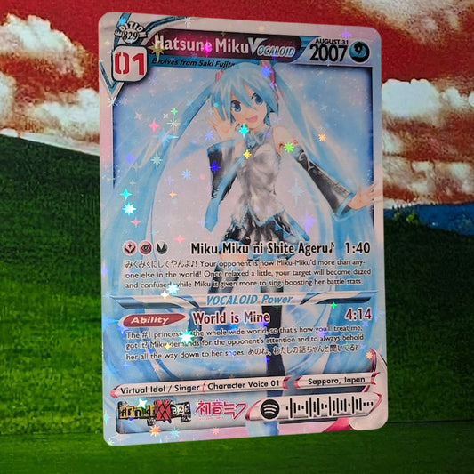 Miku Holographic Trading Card