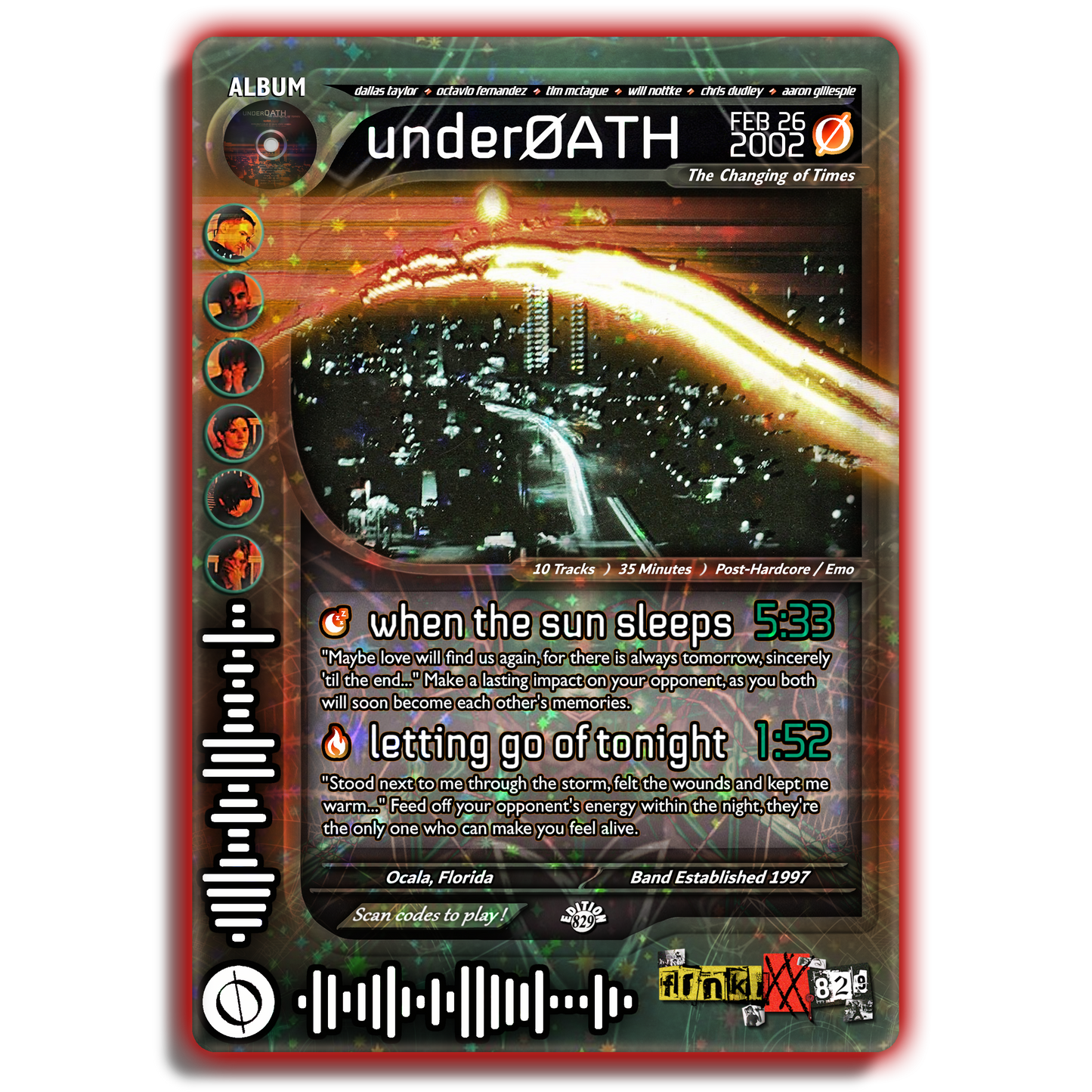Underoath (T.C.O.T.) Game Case