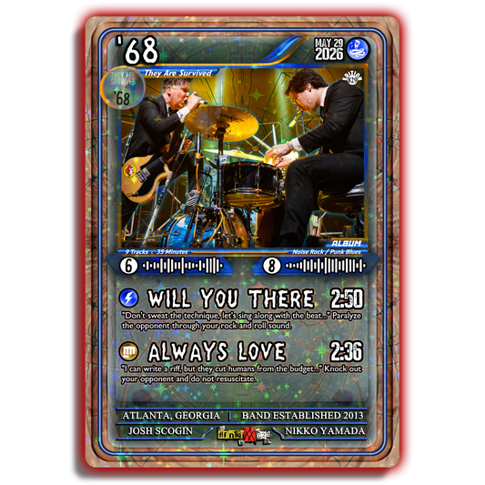 '68 Holographic Trading Card