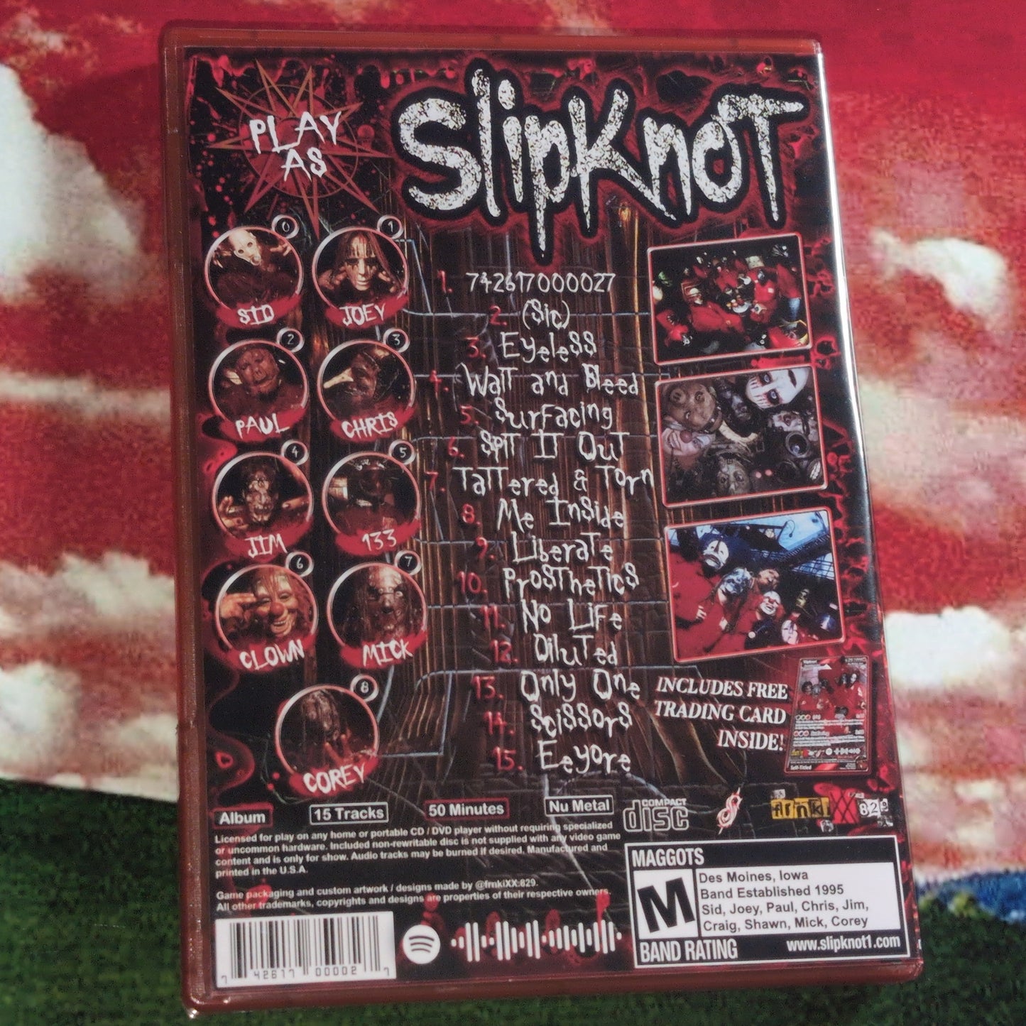 Slipknot Game Case