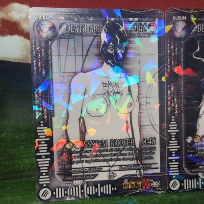 Death Grips Holographic Trading Card Set