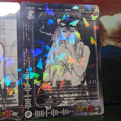 Death Grips Holographic Trading Card Set