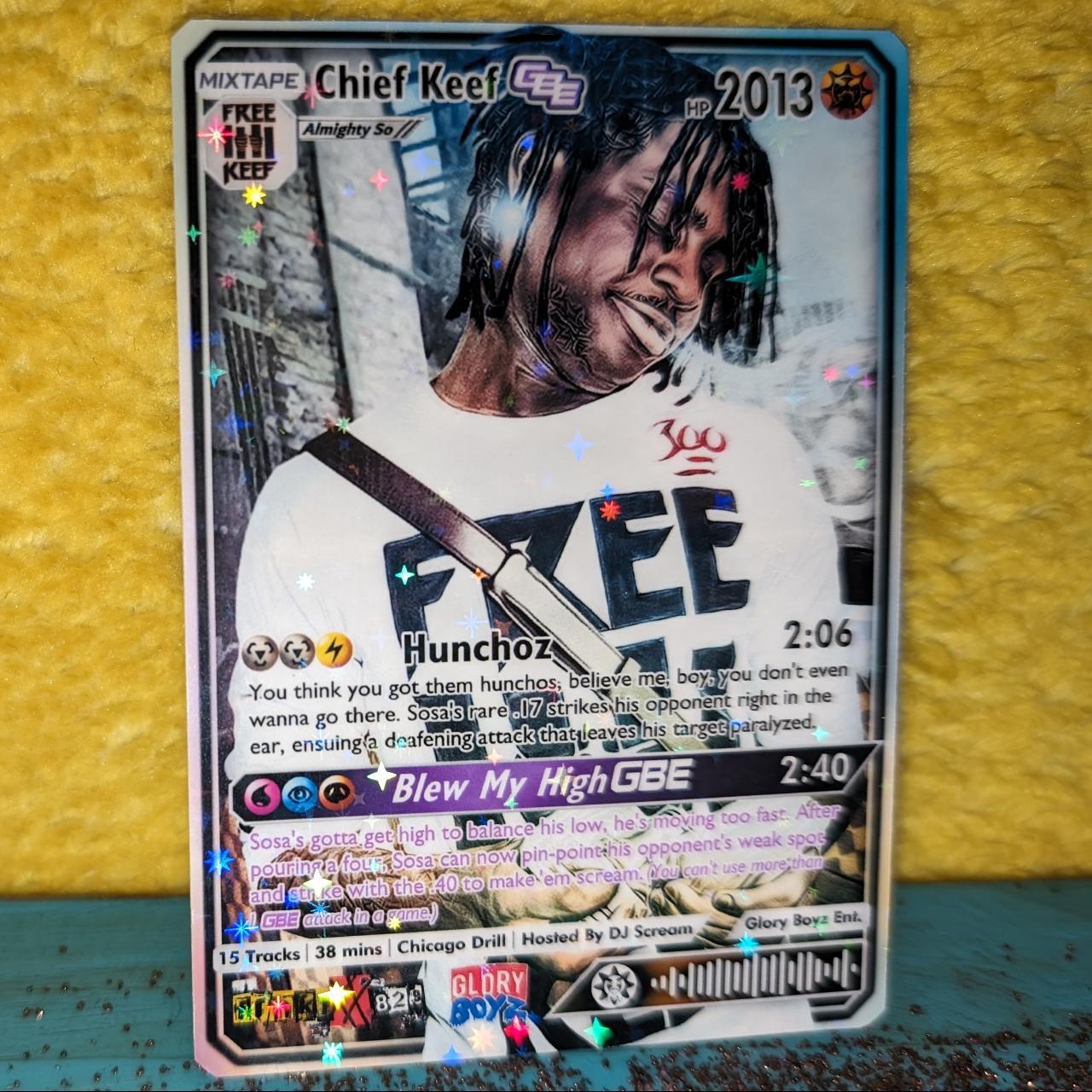 Chief Keef - 'Almighty So 1 & 2' Holographic Trading Card Set