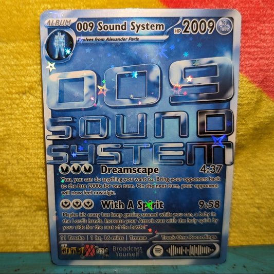 009 Sound System Holographic Trading Card