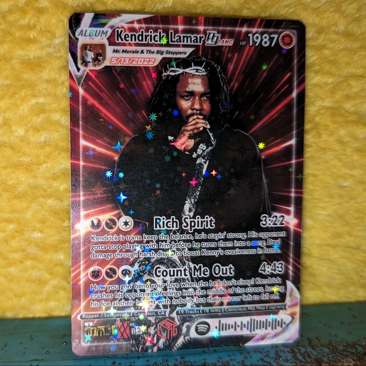 Kendrick Lamar - 'Mr. Morale' Holographic Trading Card