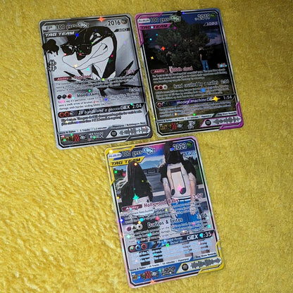 100 gecs Holographic Trading Card Set