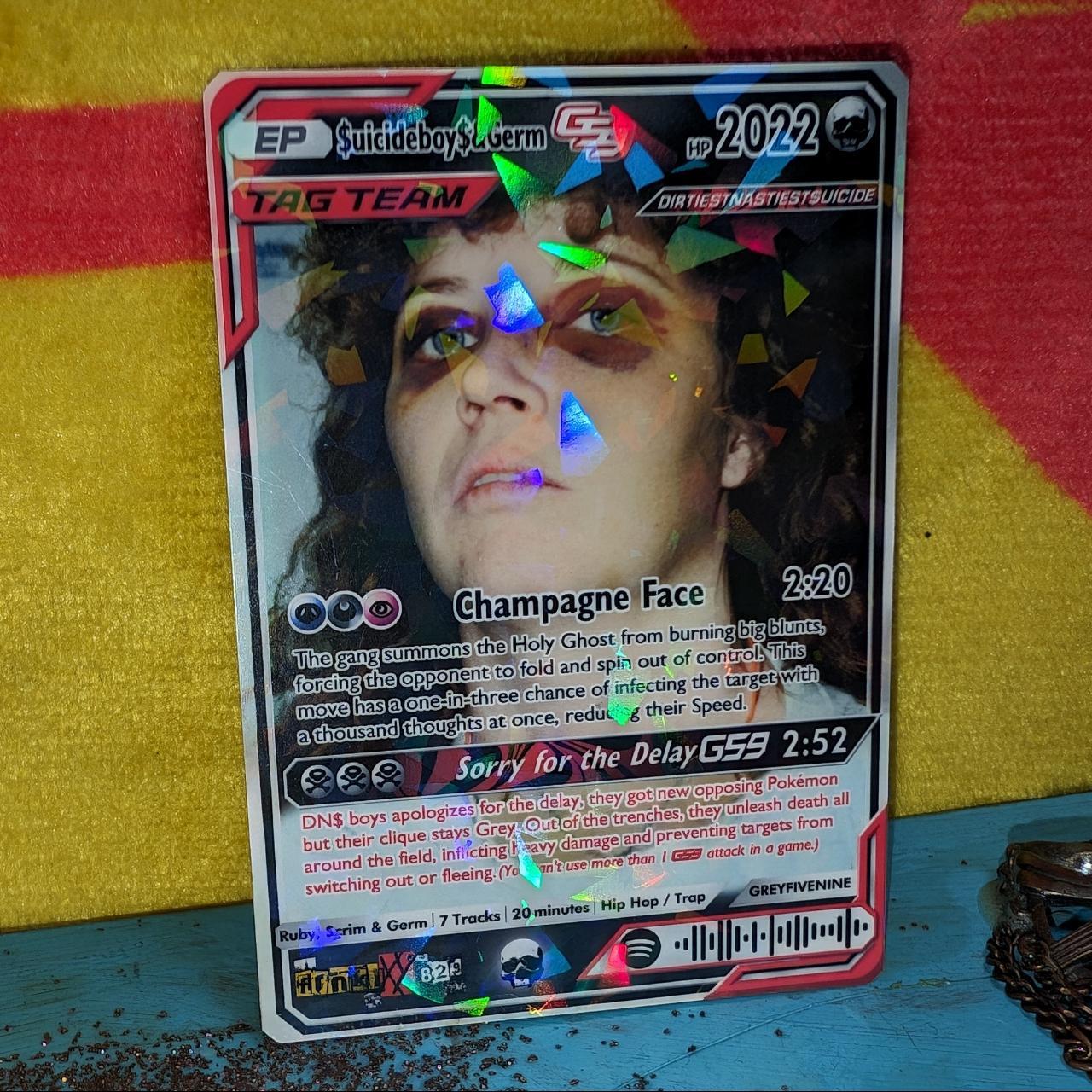 SUICIDEBOYS & Germ - 'DN$' Holographic Trading Card Set