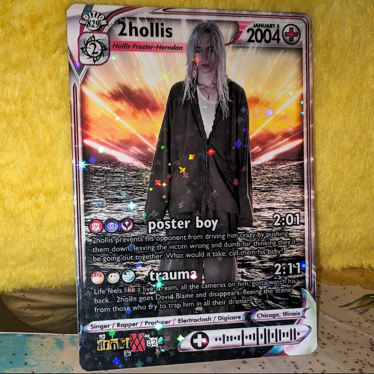 2hollis Holographic Trading Card