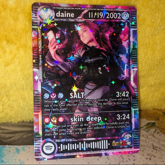 daine Holographic Trading Card