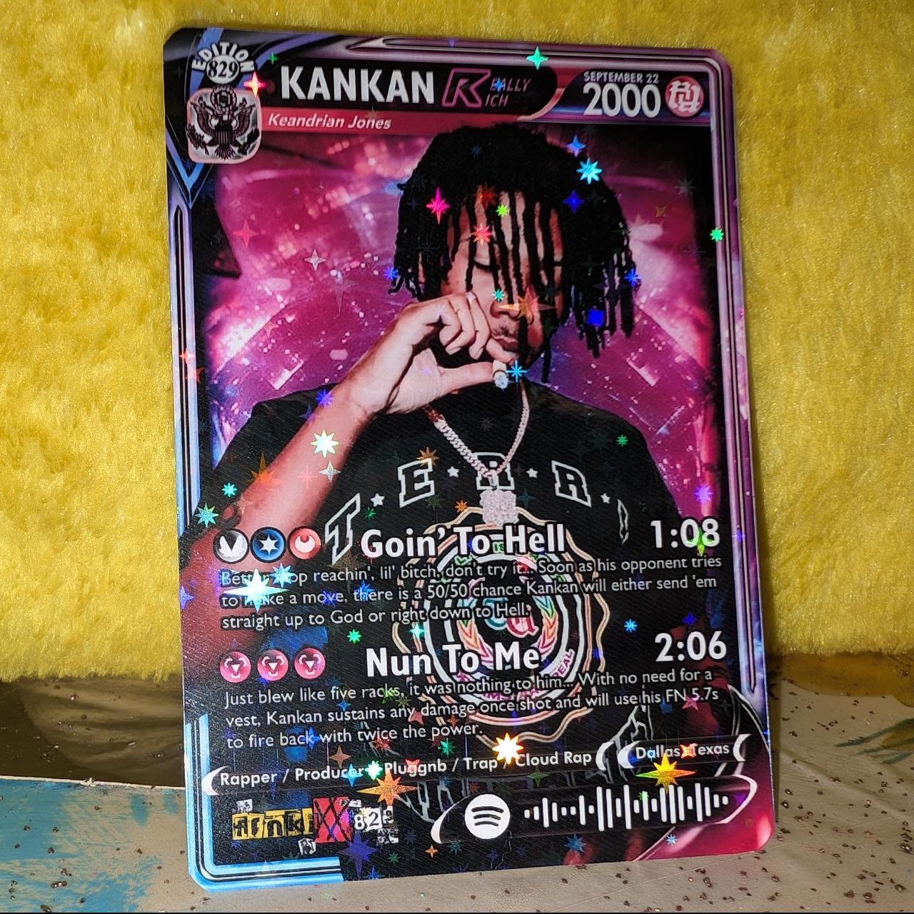 KANKAN Holographic Trading Card