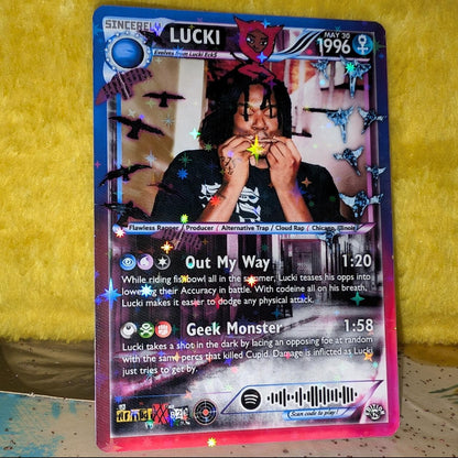 LUCKI Holographic Trading Card