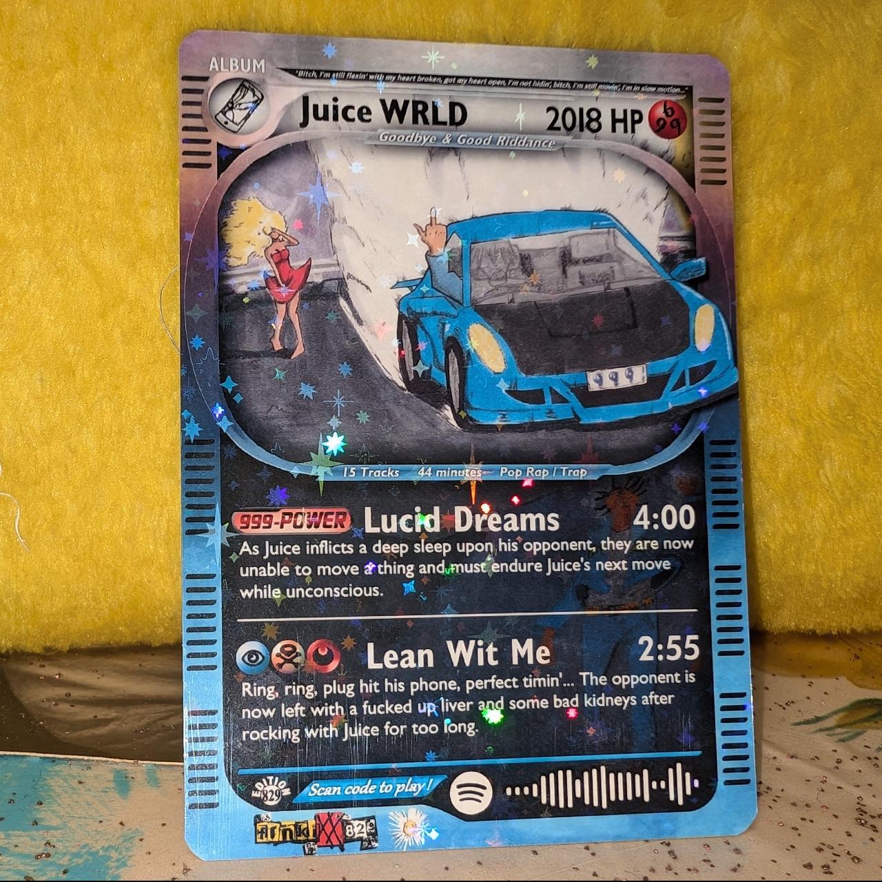 Juice WRLD Holographic Trading Card Set