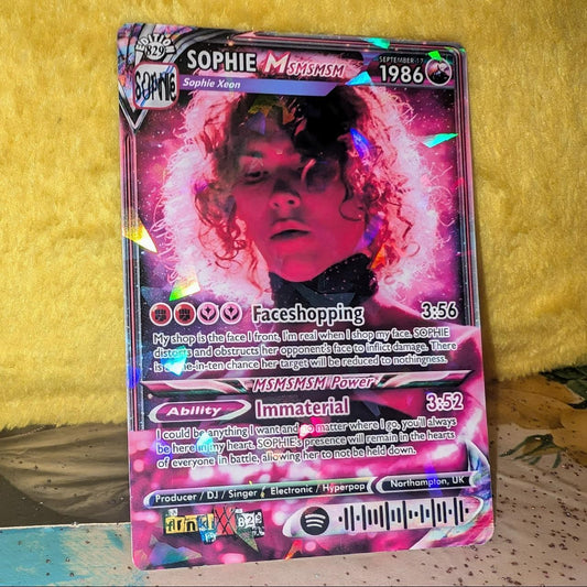 SOPHIE Xeon Holographic Trading Card