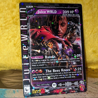 Juice WRLD Holographic Trading Card Set