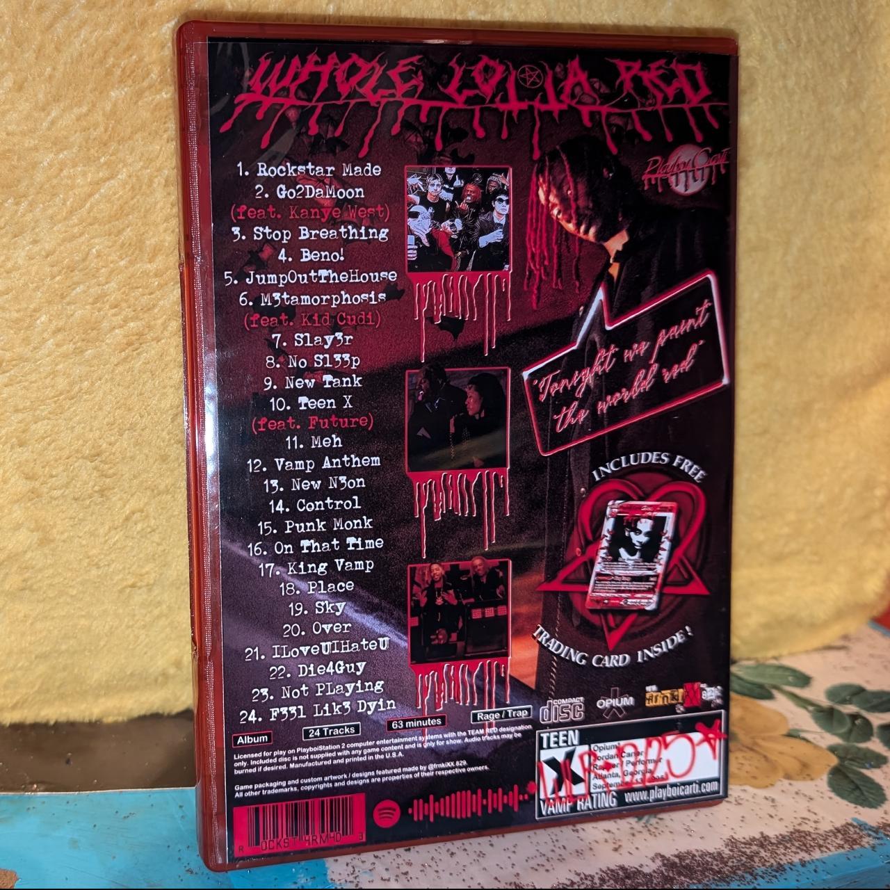 Playboi Carti - 'Whole Lotta Red' Game Case