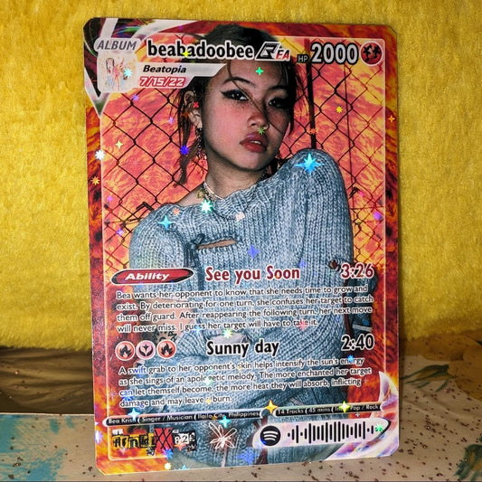 beabadoobee - 'Beatopia' Holographic Trading Card