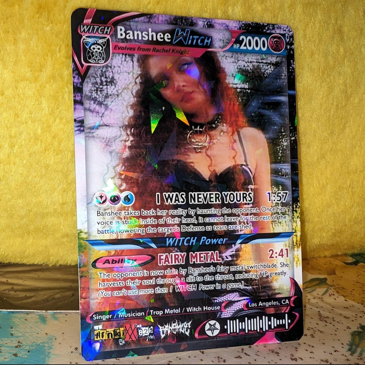 Banshee Holographic Trading Card