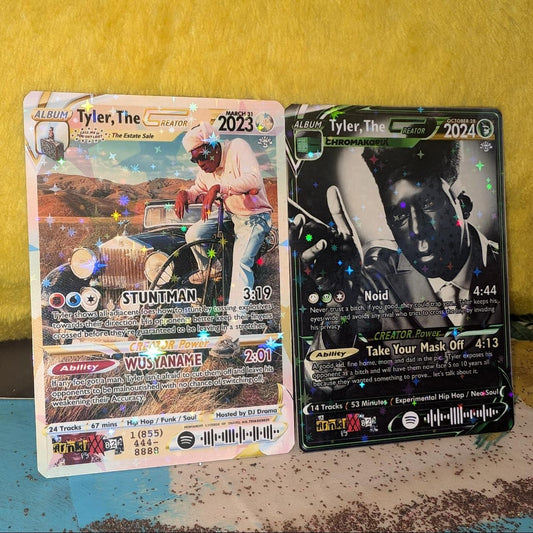 Tyler, The Creator Holographic Trading Card Set