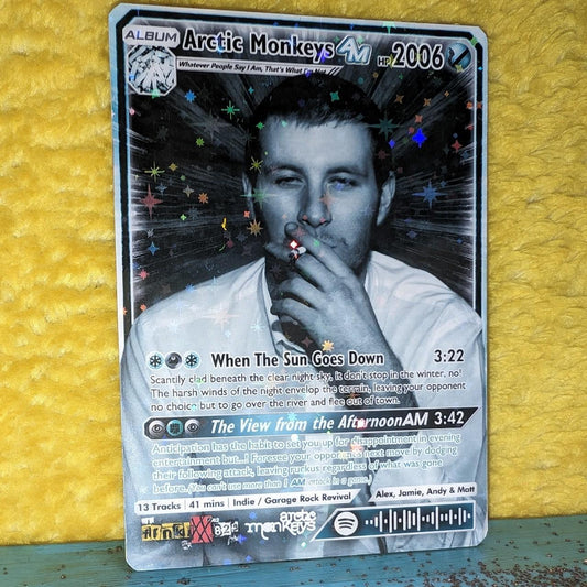 Arctic Monkeys - 'Whatever People Say I Am, That's What I'm Not' Holographic Trading Card