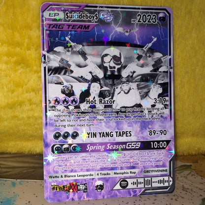 SUICIDEBOYS - 'YING TANG TAPES' Holographic Trading Card Set